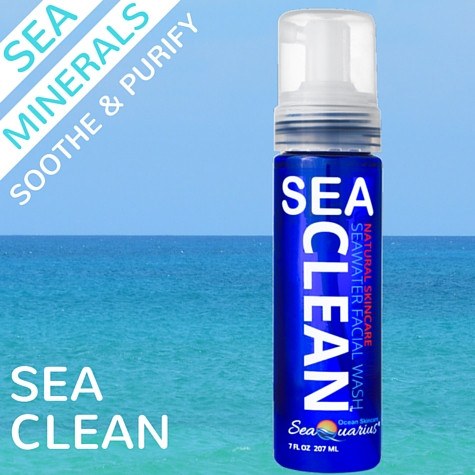 Facial Cleanser - The Sea Clean - Foaming And Purifying Facial Wash